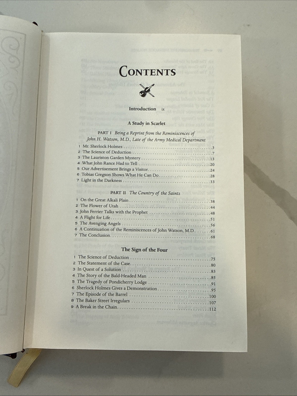 The Complete Sherlock Holmes by Sir Arthur Conan Doyle – Leather