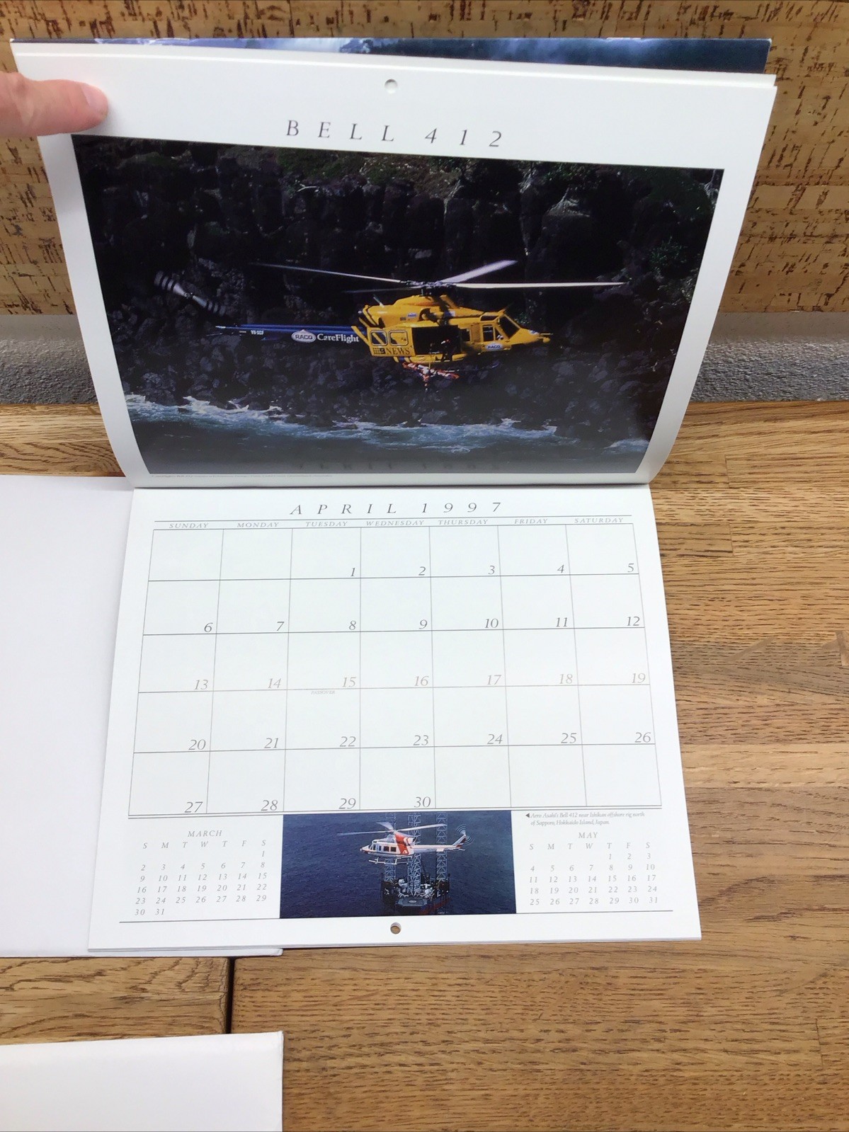 BELL HELICOPTER – Appointment Calendar – 1995 + 1997 1998 – Lot Of 3 – MM6.116