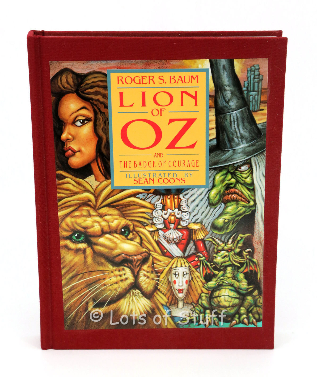 The Lion of Oz and the Badge of Courage Roger S. Baum 1st Edition Signed HC