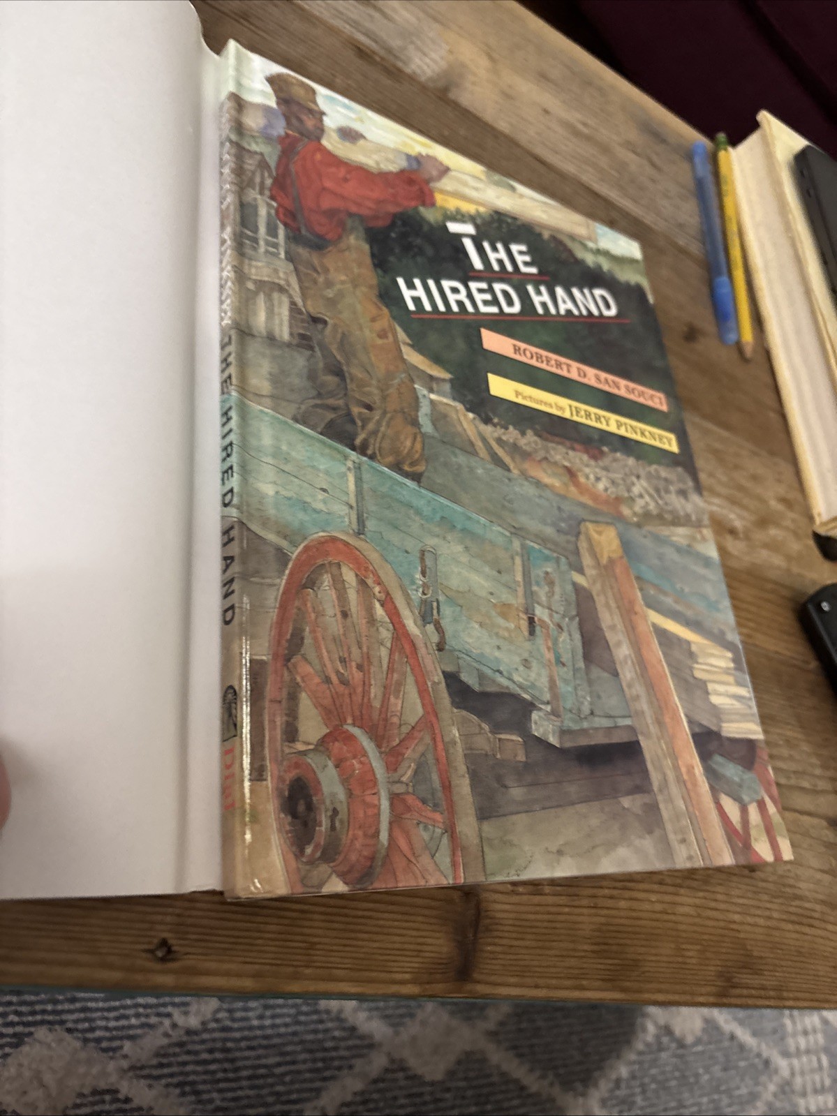 Hired Hand : An African-American Folktale Signed By Jerry Pinkney, HC/DJ