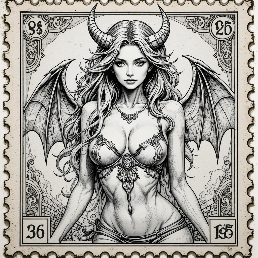 Adult Coloring Pages Antique Stamp Girls 500+ Printable Pages