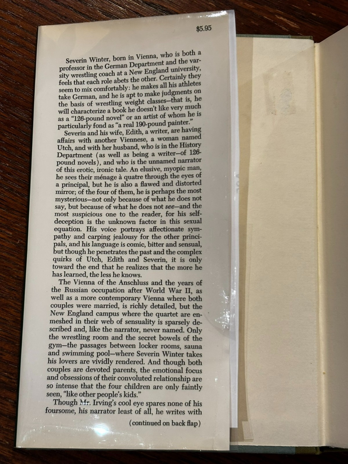 John Irving The 158-Pound Marriage hardcover 1st edition 1974 3rd novel HTF VG++