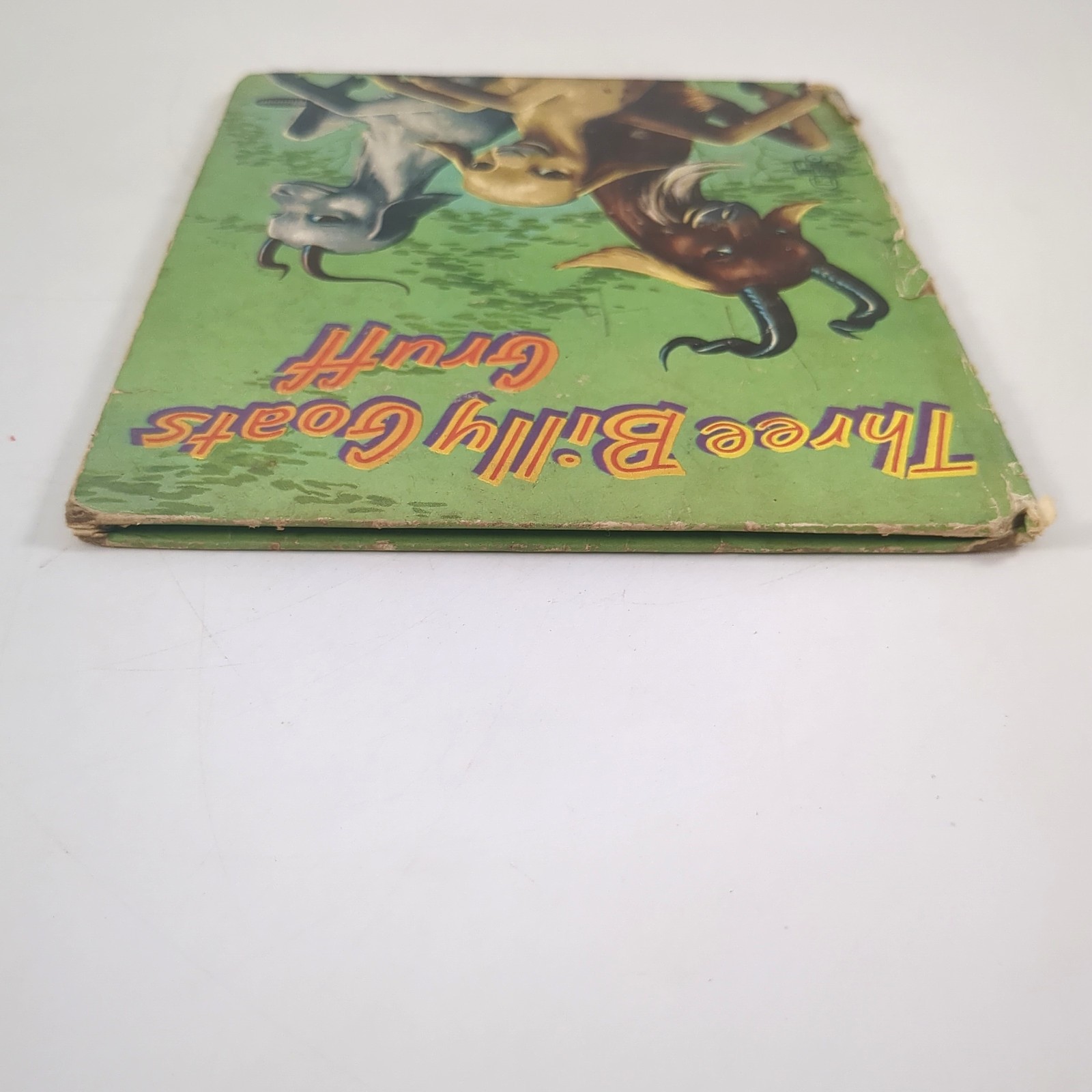 Three Billy Goats Gruff Troll Bridge Tell A Tale Picture Book Lee Ames 1954