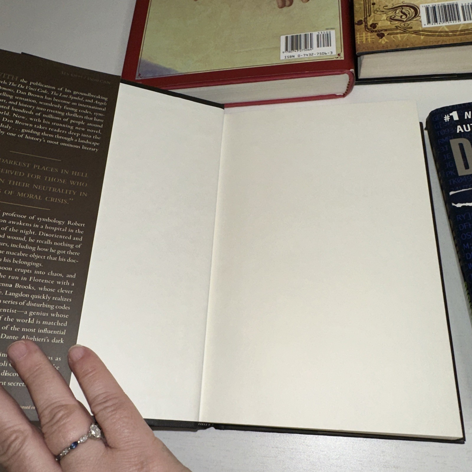Dan Brown 7 Hardcover Book Lot Robert Langdon Series Set 1-7 HCDJ