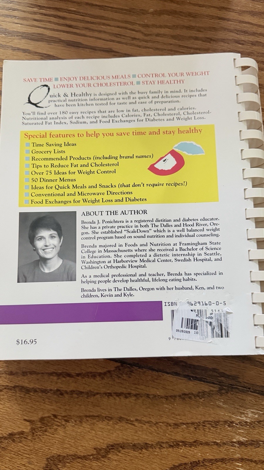 Quick & Healthy Recipes and Ideas cookbook, 1990s