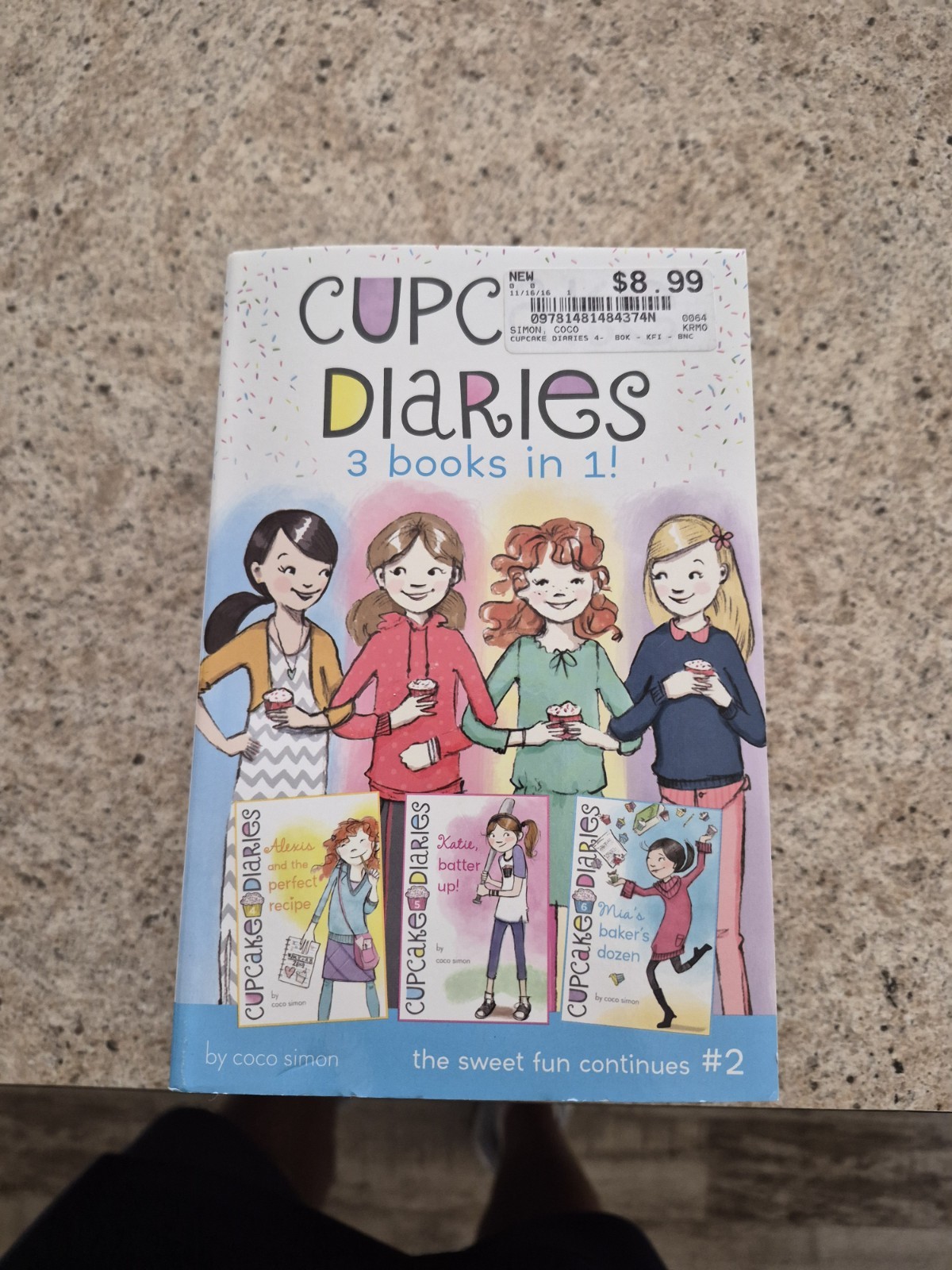 Cupcake Diaries Books Lot Of 5. Good Condition