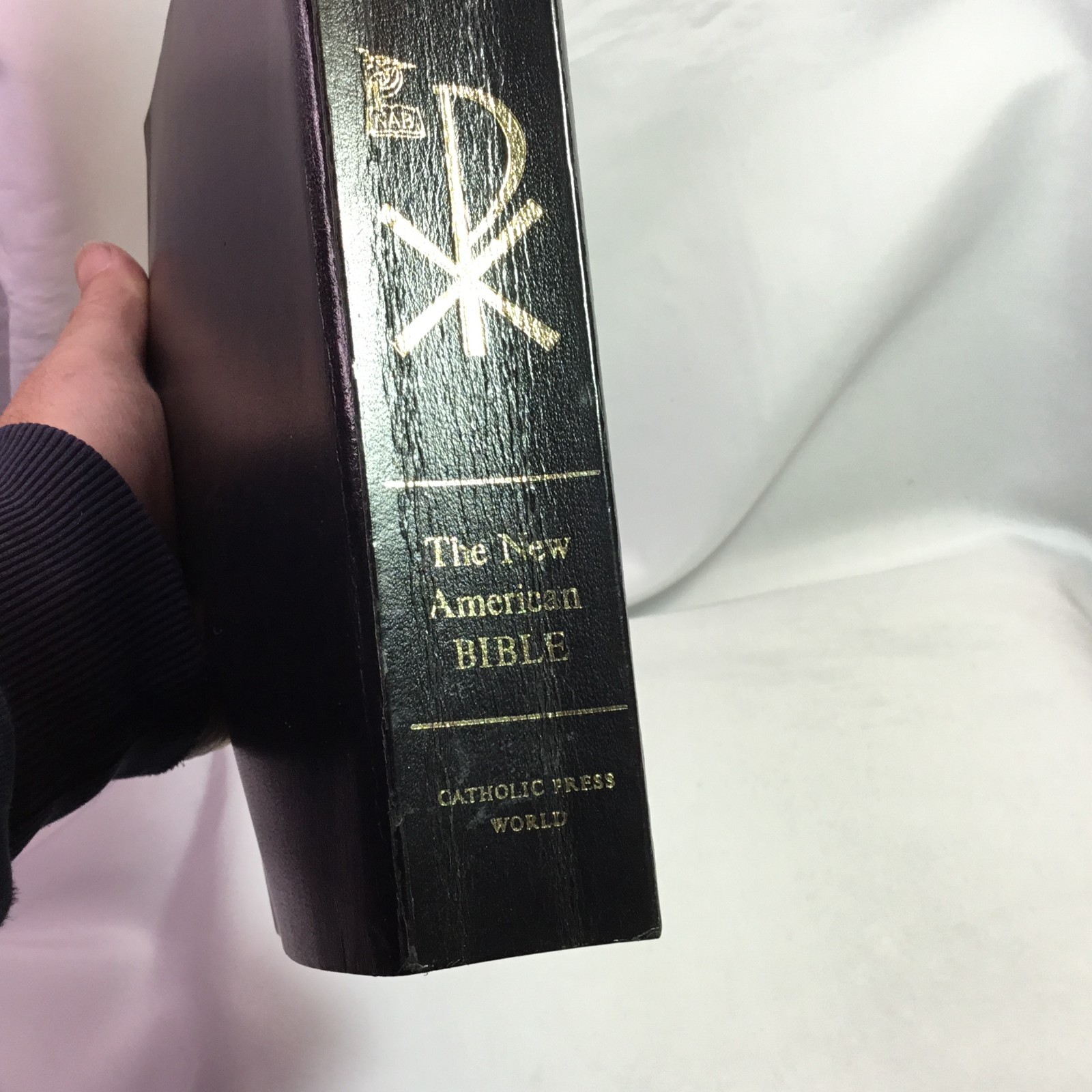 Holy Bible New American Bible NAB Catholic Press World Paperback 1970 1st Ed