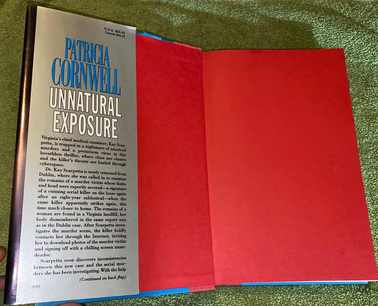Kay Scarpetta Ser.: Unnatural Exposure by Patricia Cornwell (1997, Hardcover)