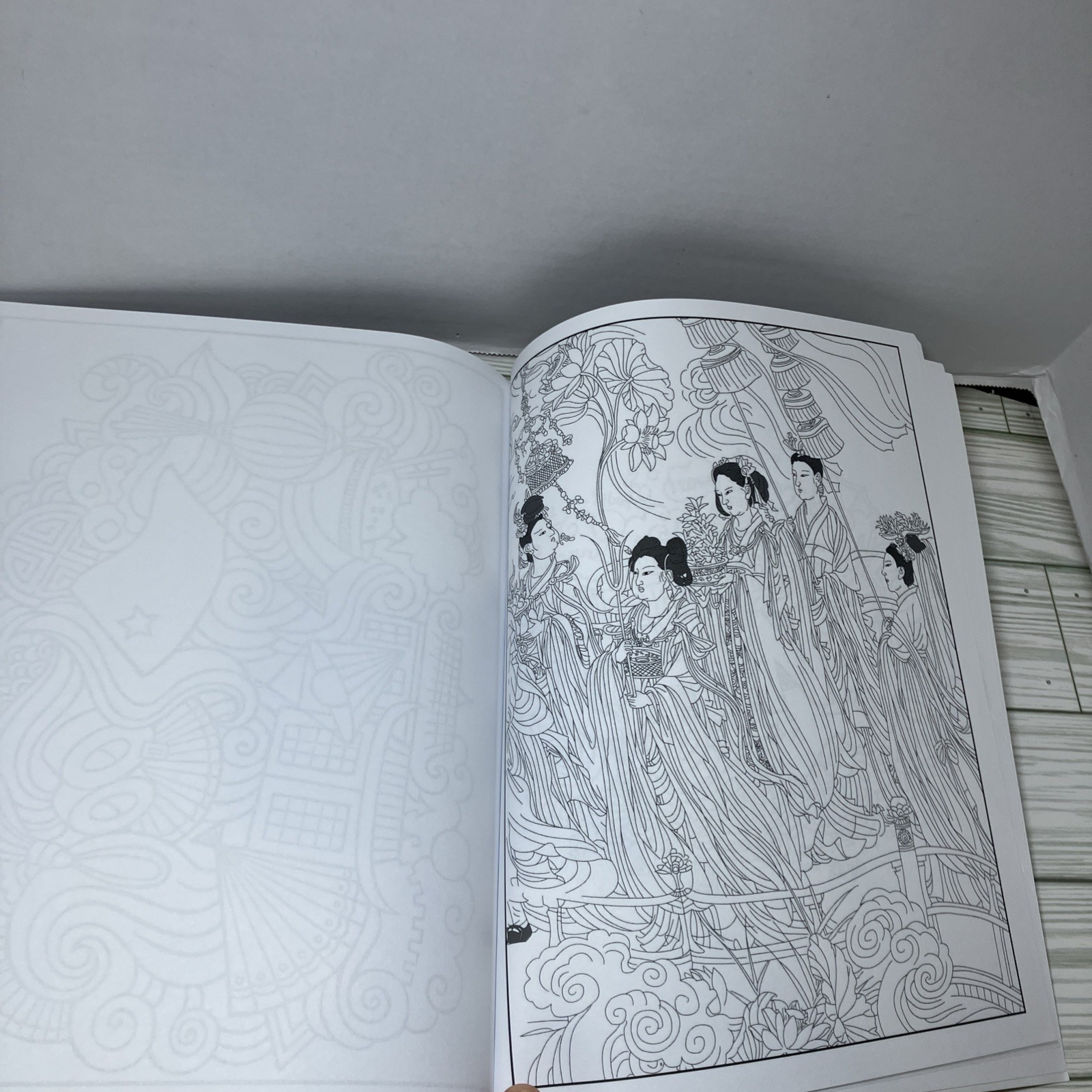 China Coloring Book: An Adult Coloring Book of Chinese (Paperback) Dylanna Press