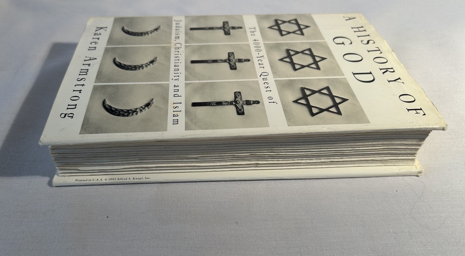 A History of God Hardback Book Karen Armstrong Judaism Christianity Islam 1994