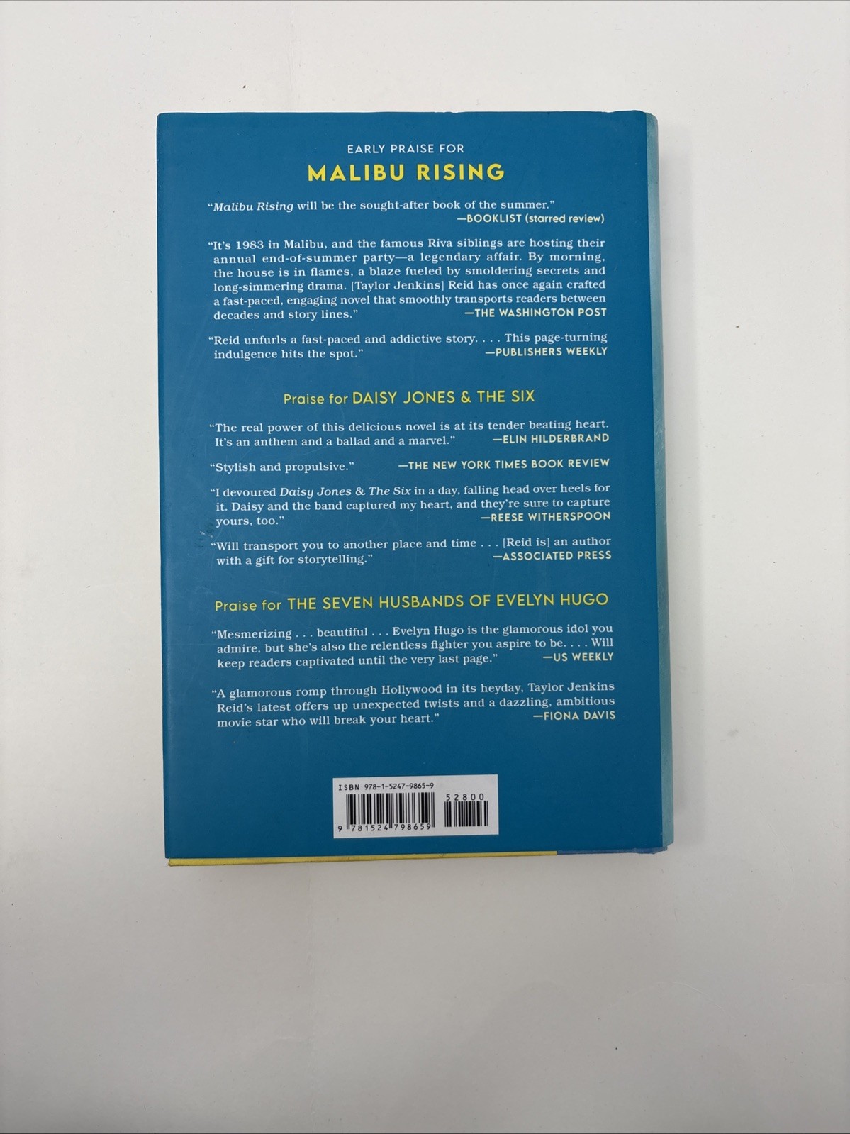 Taylor Jenkins Reid Book Lot-7 Books