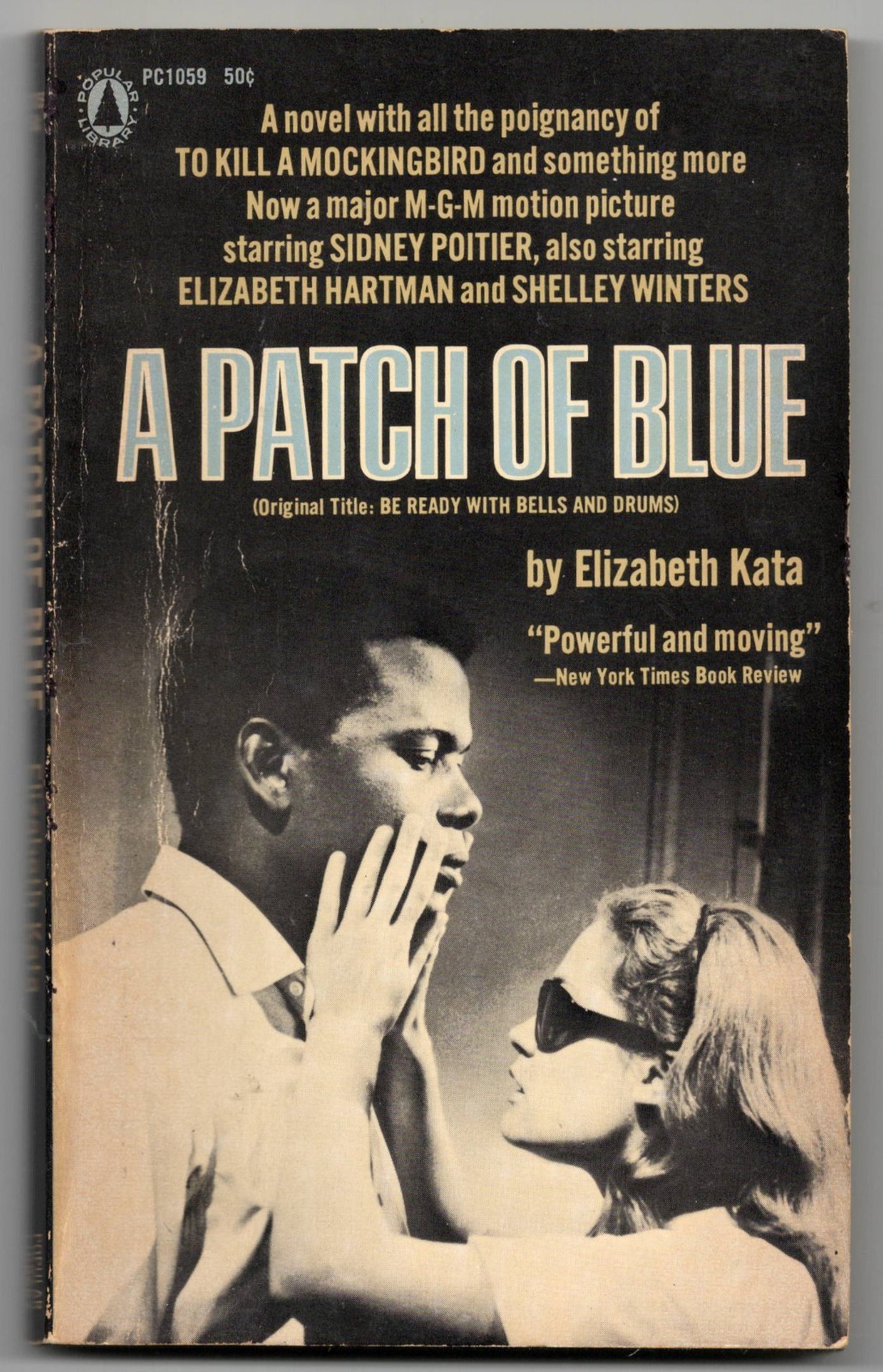 A PATCH OF BLUE PAPERBACK (1965) SIDNEY POITIER SHELLEY WINTERS (MOVIE EDITION)