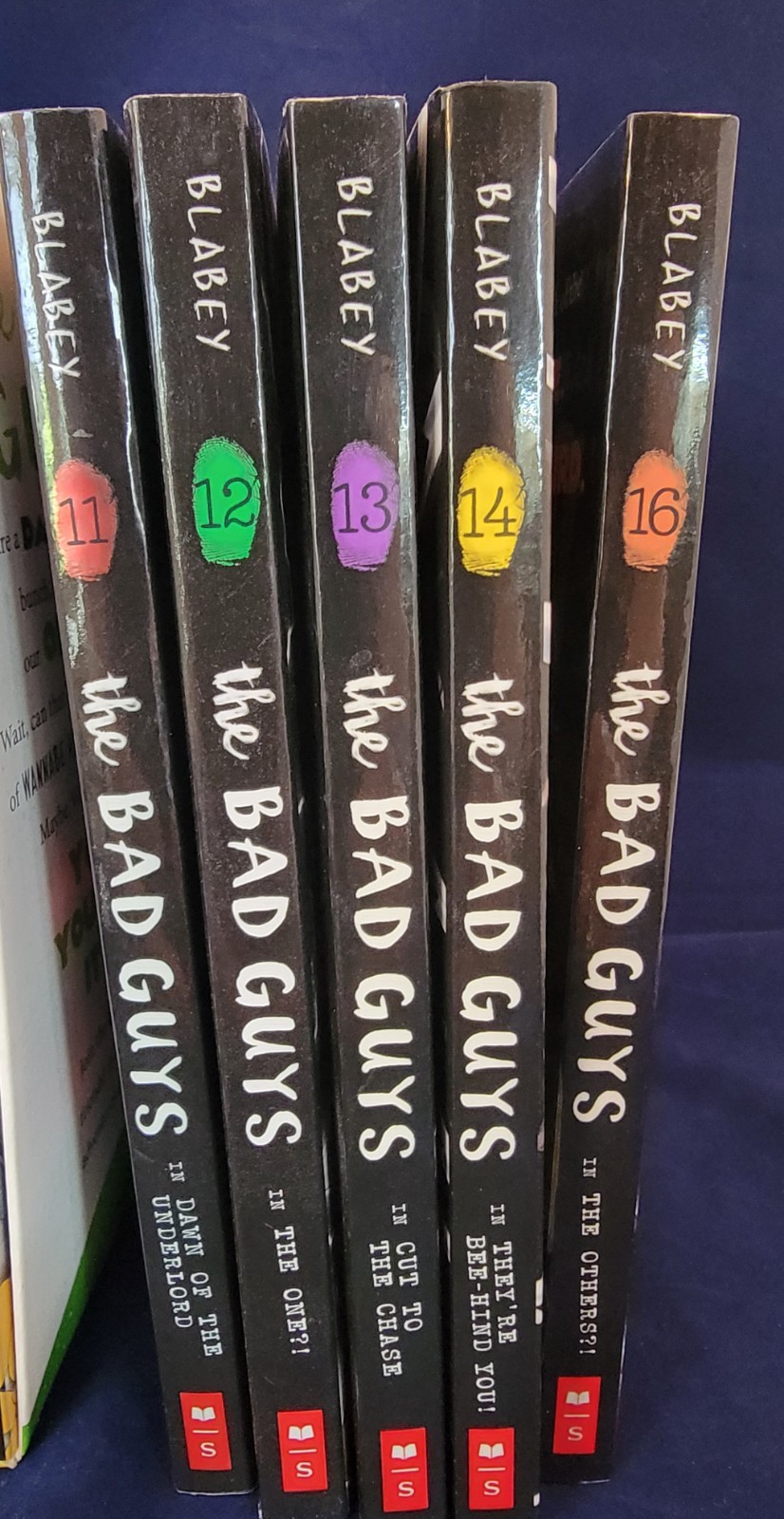 Lot of 15 The Bad Guys Aaron Blabey Paperback Books