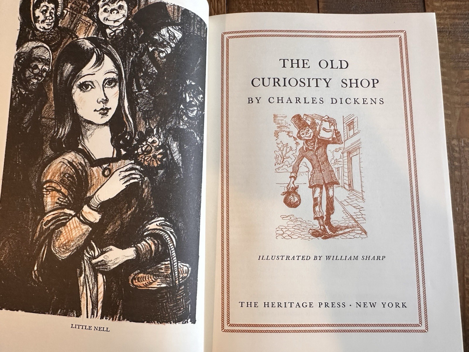 Lot of 9 VTG Heritage Press Illustrated Works of CHARLES DICKENS w/Slipcases