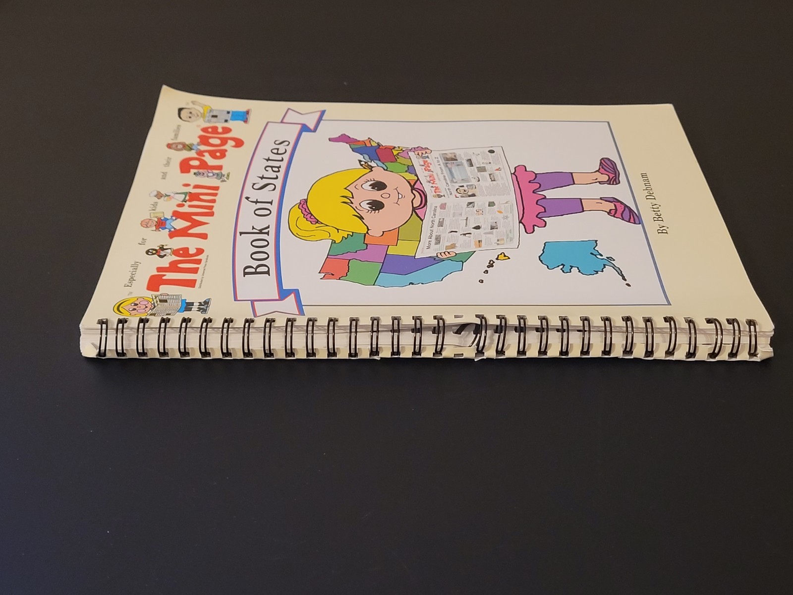 The Mini Page Book Of States By Betty Debnam – Spiral Bound
