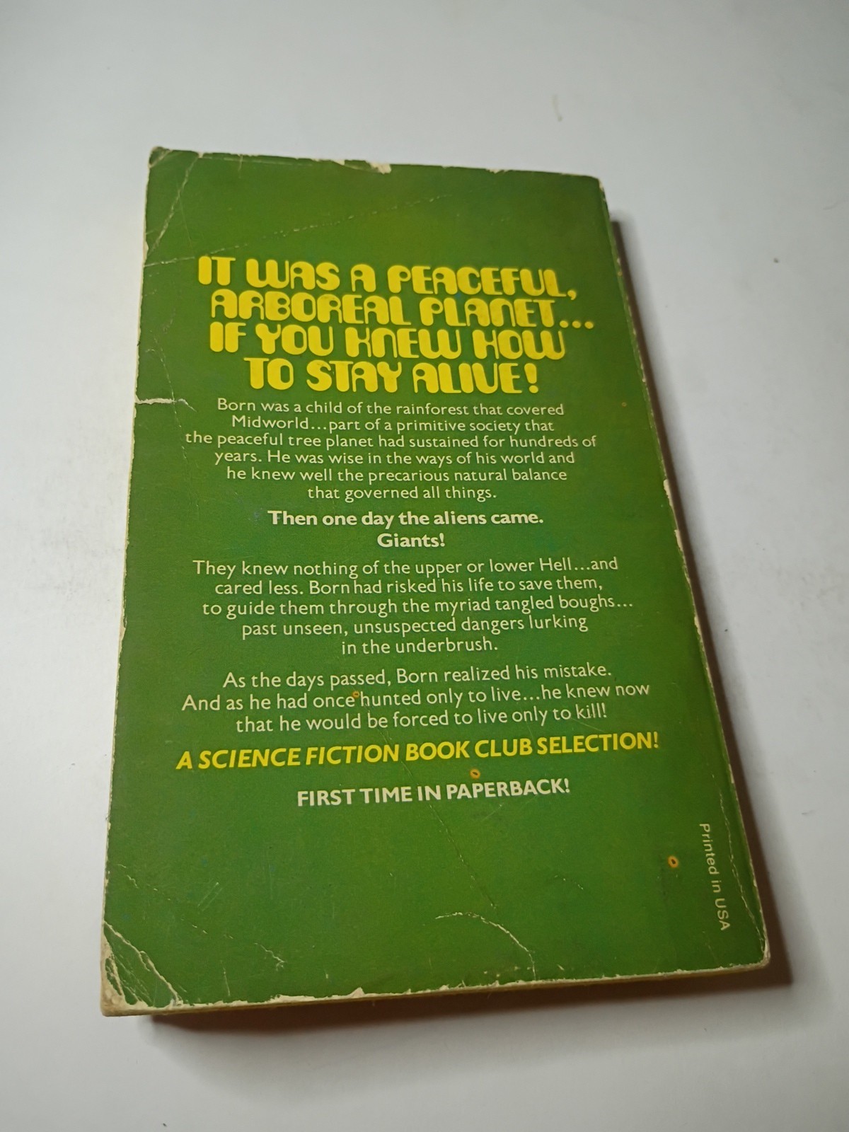 ALAN DEAN FOSTER Midworld Book | 1976 Mass Market Paperback