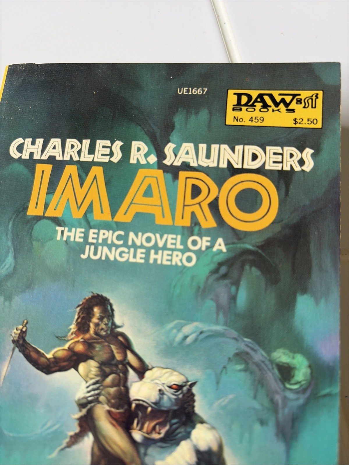 Imaro – Charles R. Saunders (1981 DAW 459) 1st ed/1st Printing PB