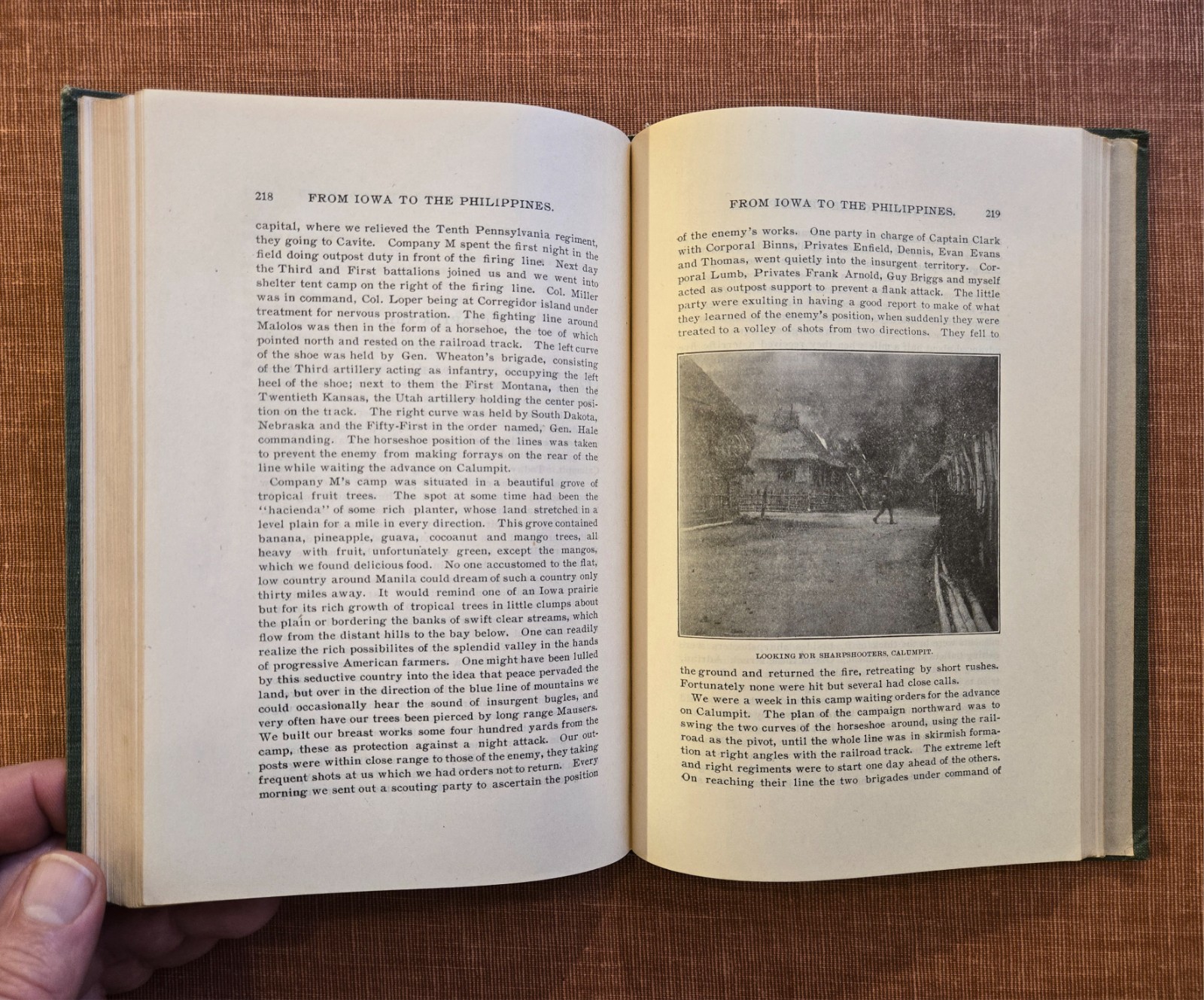 From Iowa to the Philippines – 51st Iowa Volunteers – Span Am War – 1900