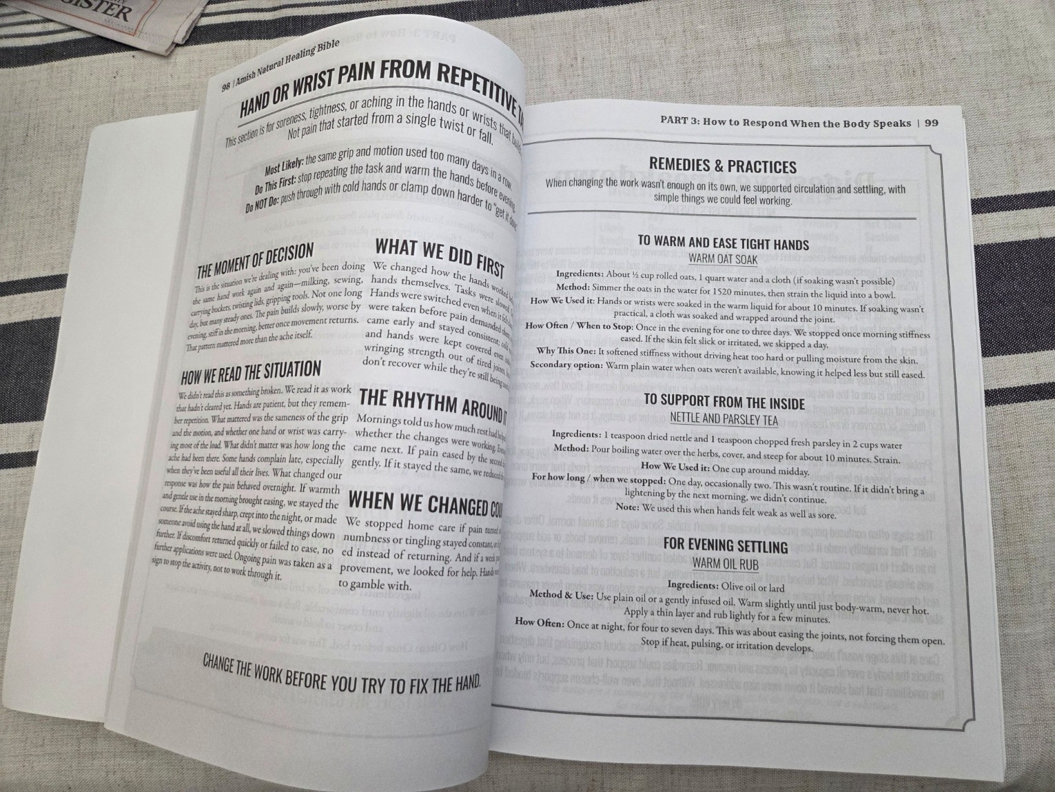 Amish Natural Healing Bible(2025 Trade Paper)-LIKE NEW/FAST SHIPPING