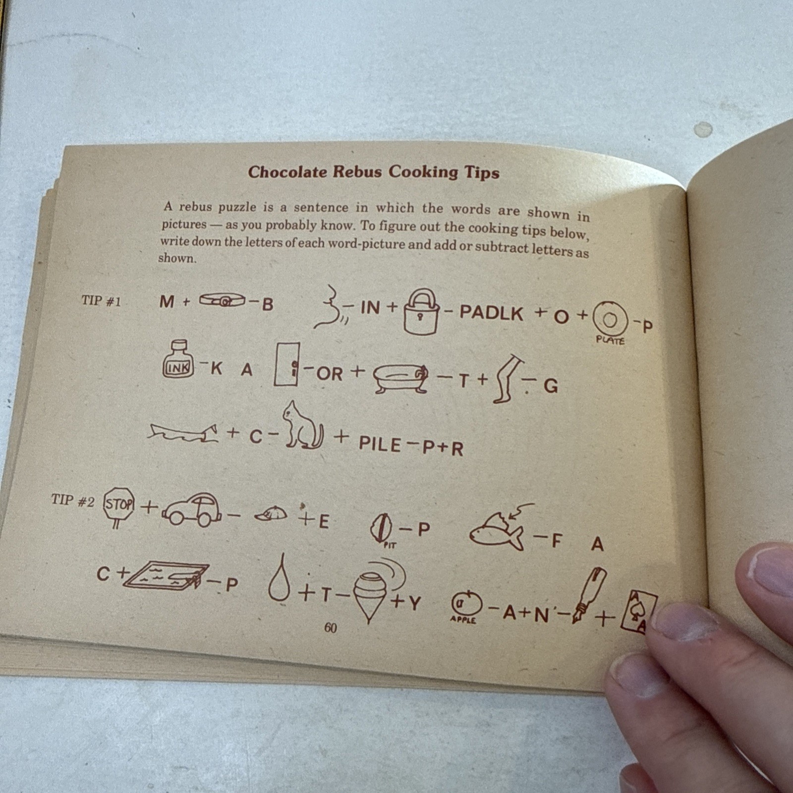 Chocolate Cookbook Vintage 1977 Scholastic Book Juvenile Boy Girl Elementary