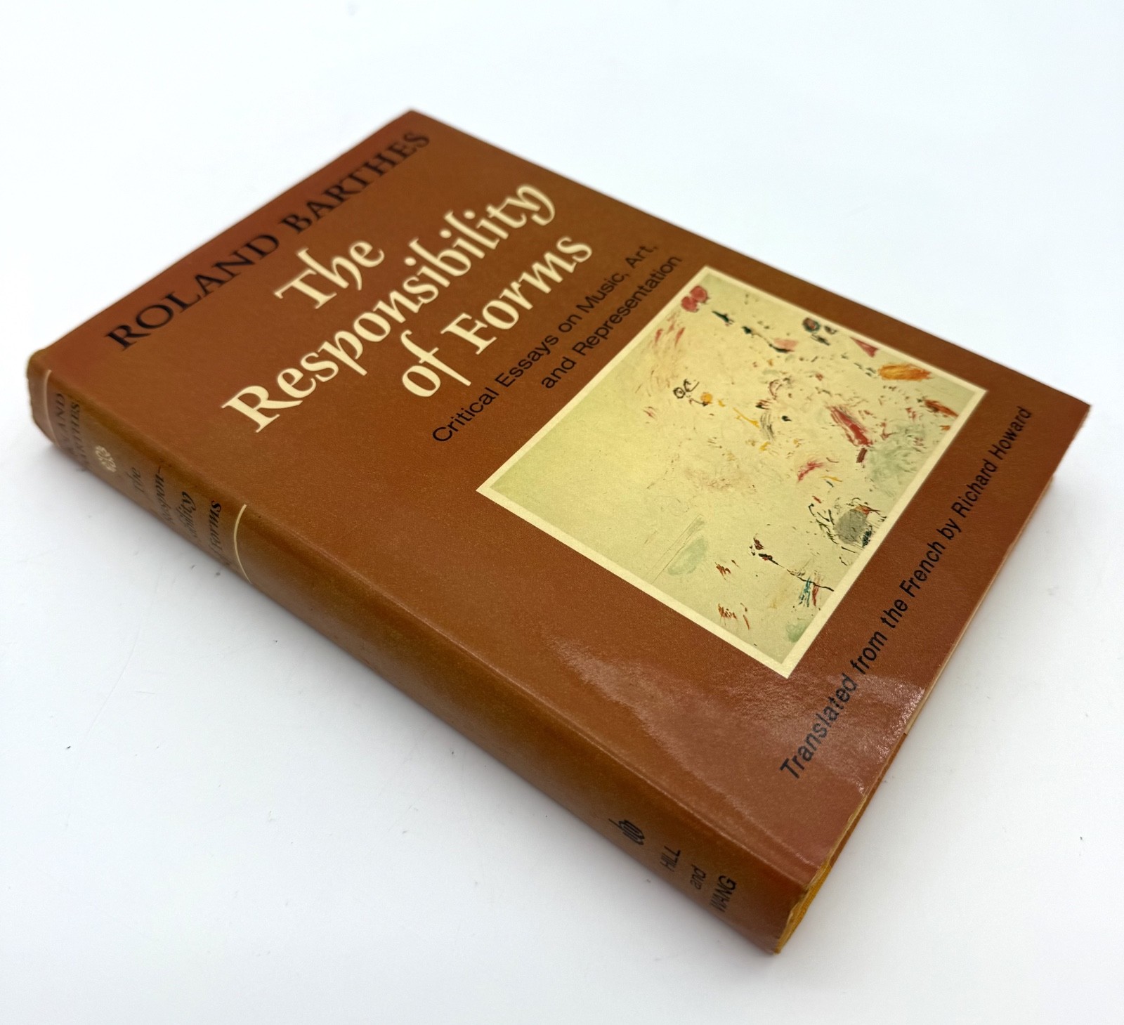 ROLAND BARTHES : THE RESPONSIBILITY OF FORMS: CRITICAL ESSAYS ON MUSIC – 1st Ed