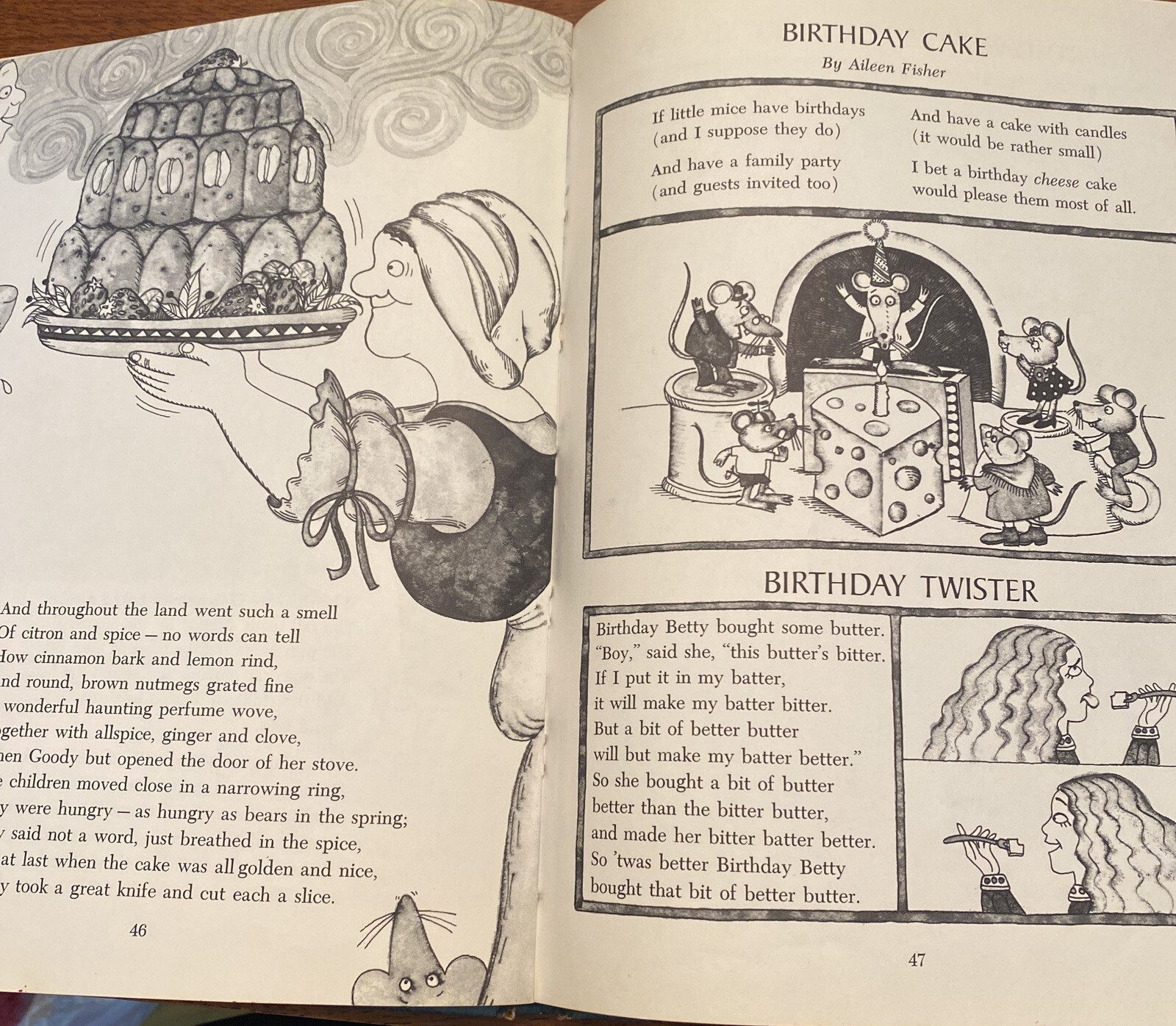 The Golden HAPPY BIRTHDAY BOOK Barbara Shook Hazen Rosalyn Schanzer HB VGC 1976