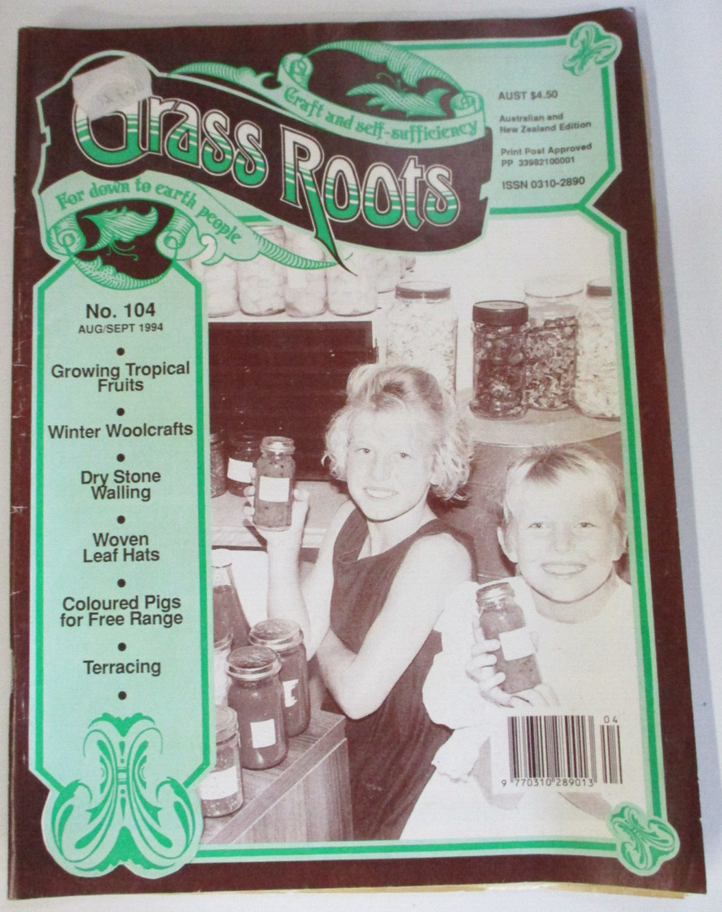 4 x Grass Roots Magazine Bulk Lot – Issues 104 109 112 115