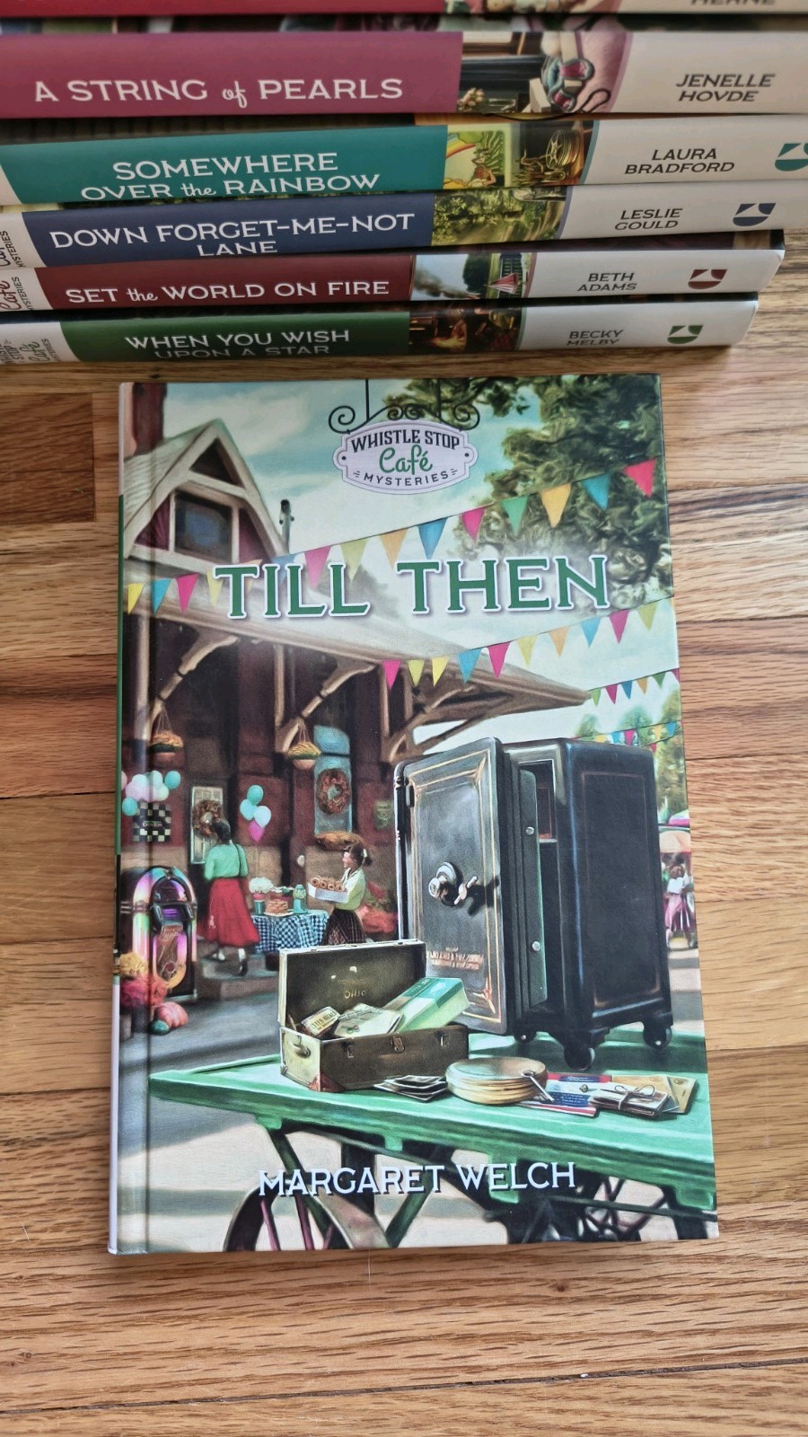 Lot of 15 Whistle Stop Cafe Mysteries Guideposts Christian Cozy Hardcover Set