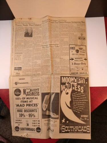 OMAHA WORLD HERALD NEWS PAPER JUNE 8, 1968 