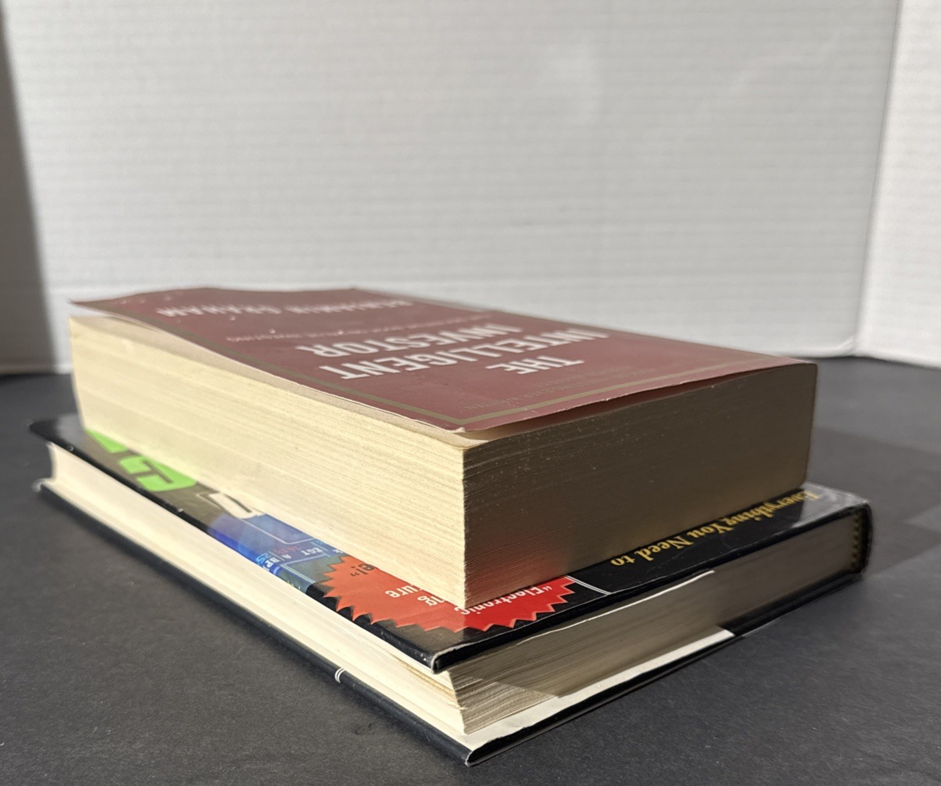 2 Investment Books : How Started Electronic Day Trading & Intelligent Investor