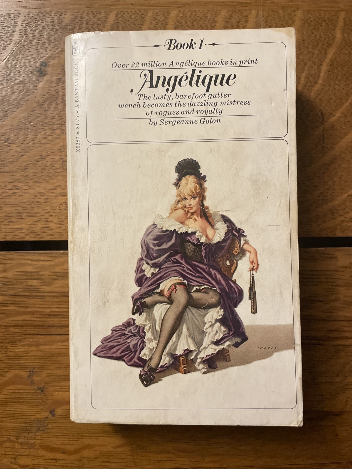 Sergeanne Golon: Angelique Pbk Bantam 1975 Printing