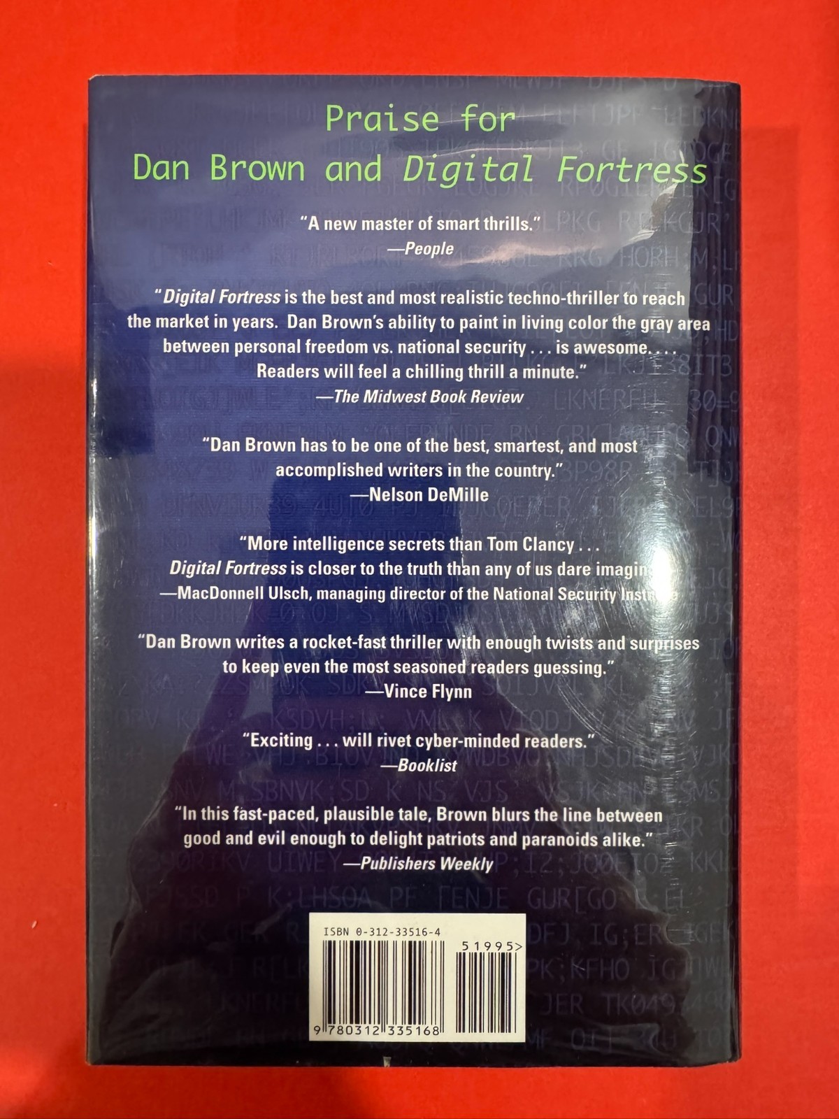 First Revised Edition First Printing Signed Dan Brown Digital Fortress