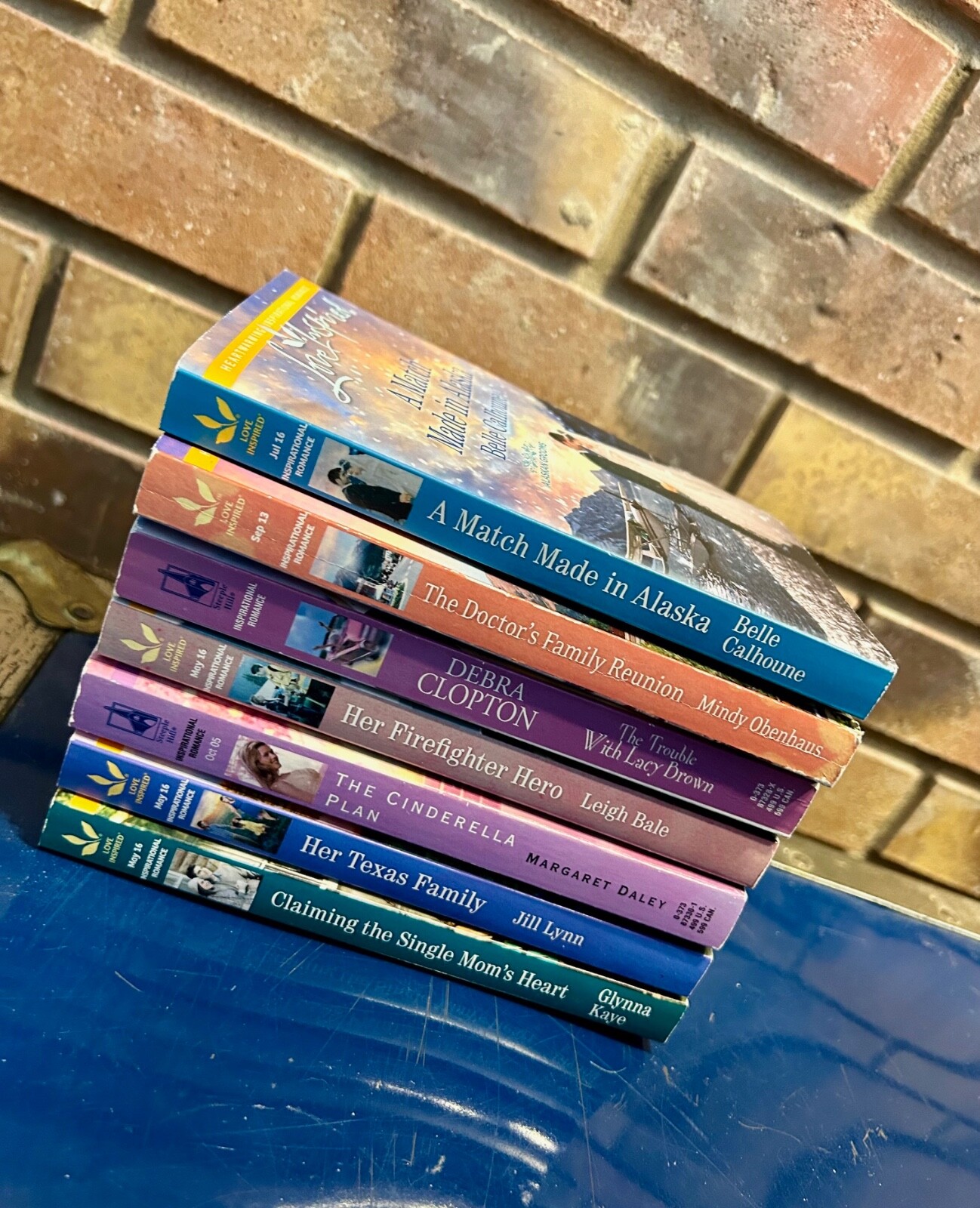 $0.14 EACH!! Lot of 7 Love Inspired Sweet Romance
