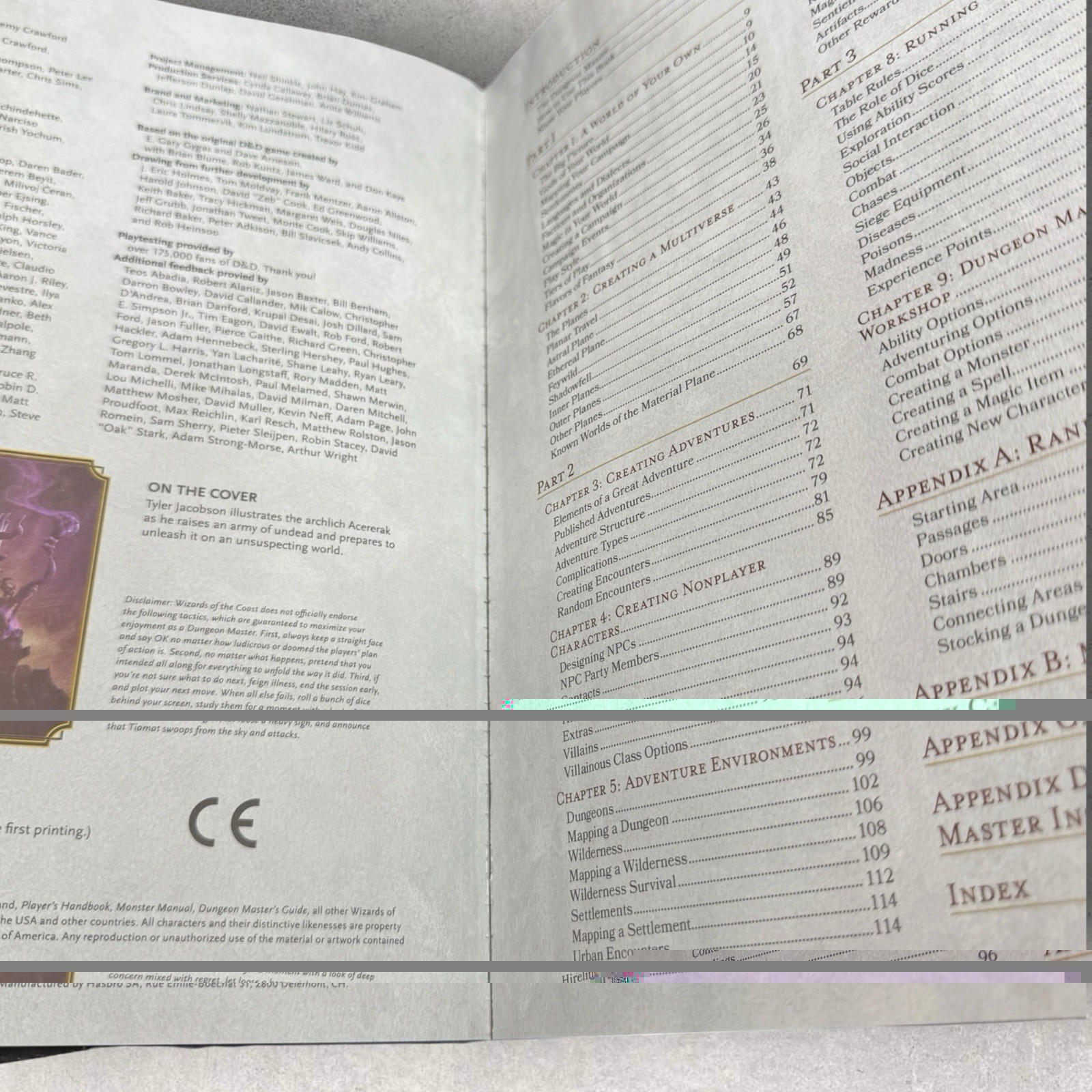 Dungeons and Dragons Dungeon Master’s Guide Hardcover Core Rulebook RPG