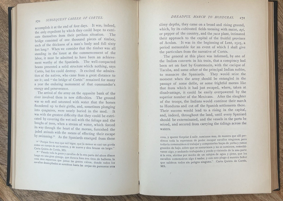 History of the Conquest of Mexico 3 Vol Set William H Prescott Universal Edition