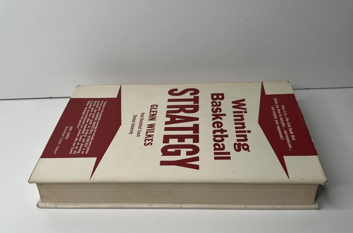 Winning Basketball Strategy by Glenn Wilkes HC 1st Edition 4th Printing 1962