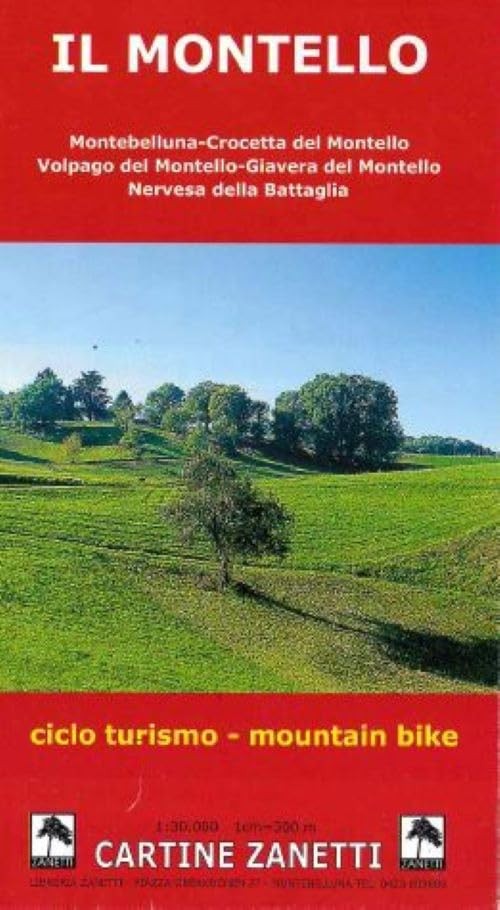 Il Montello 1:30.000 1cm=300m. Ciclo turismo, mountain bike (Map) (UK IMPORT)