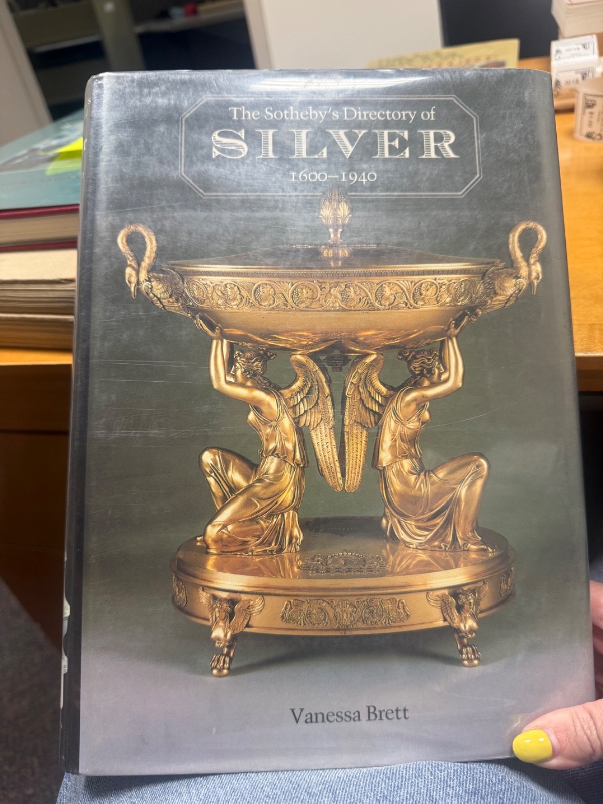 THE SOTHEBY’S DIRECTORY OF SILVER, 1600-1940 By Vanessa Brett – Hardcover *VG+*
