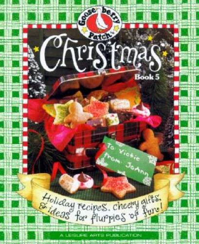 Gooseberry Patch Christmas, Book 5 – Hardcover By Leisure Arts – VERY GOOD