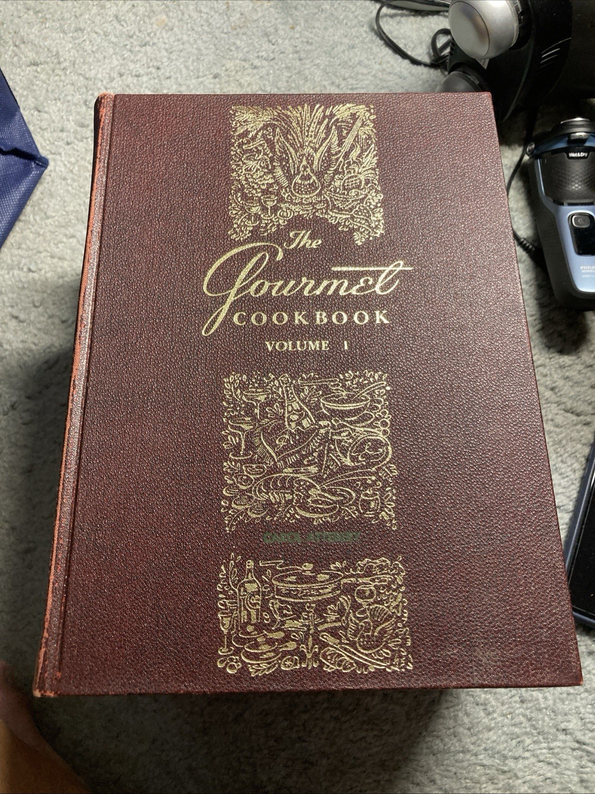 The Gourmet Cookbook Volume 1 & 2 Revised 1st printing 1965 Color Illustrations