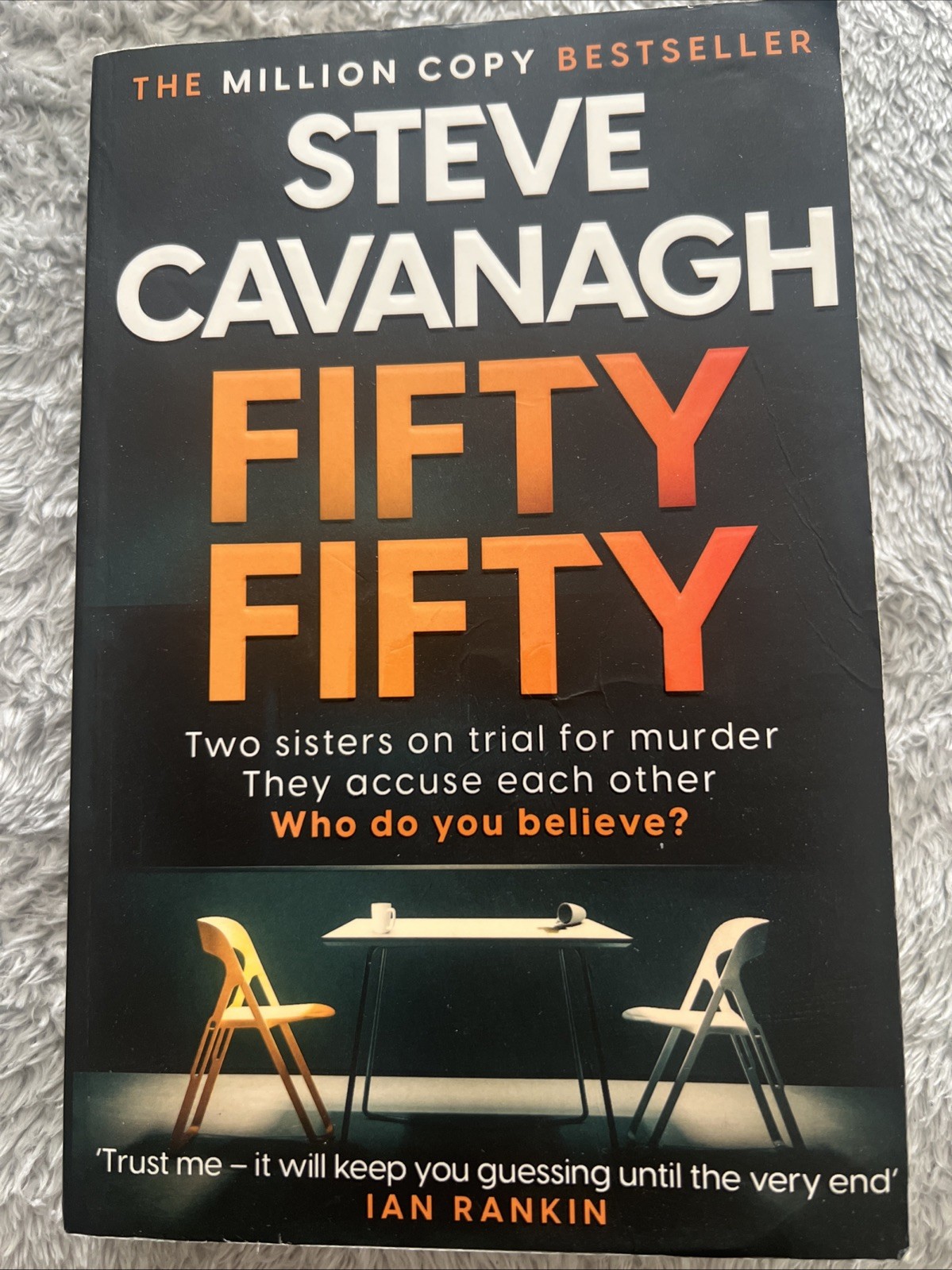 Fifty Fifty a Novel by Steve Cavanagh (2025, Trade Paperback)