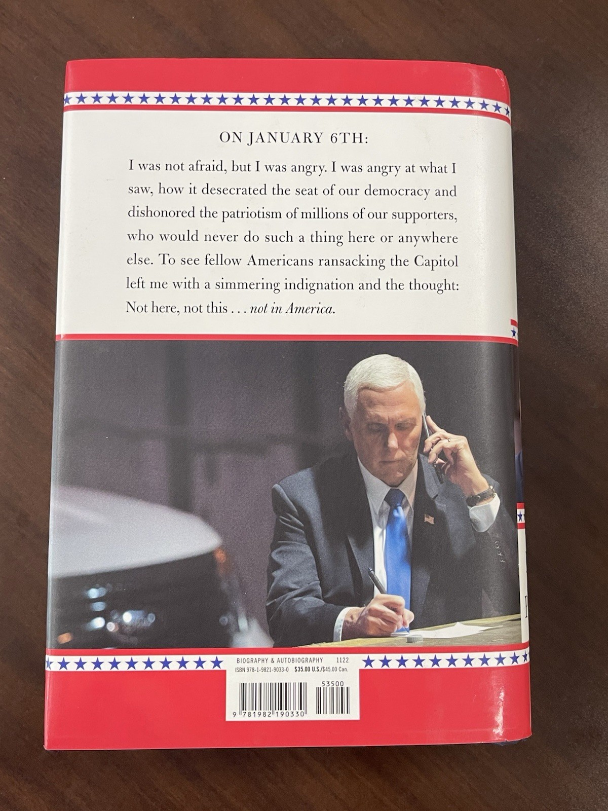 So Help Me God by Mike Pence SIGNED Bookplate 2022 HB Vice President USA AUTO