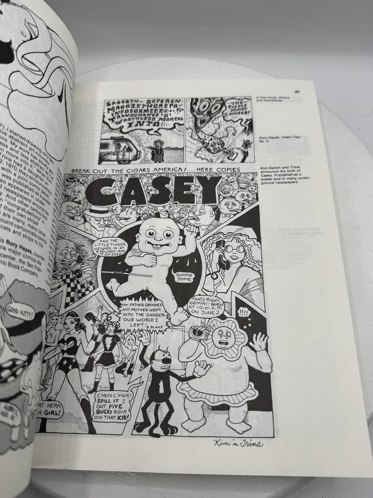Vintage 1989 History Of Underground Comics Mark James Estren PB Ronin