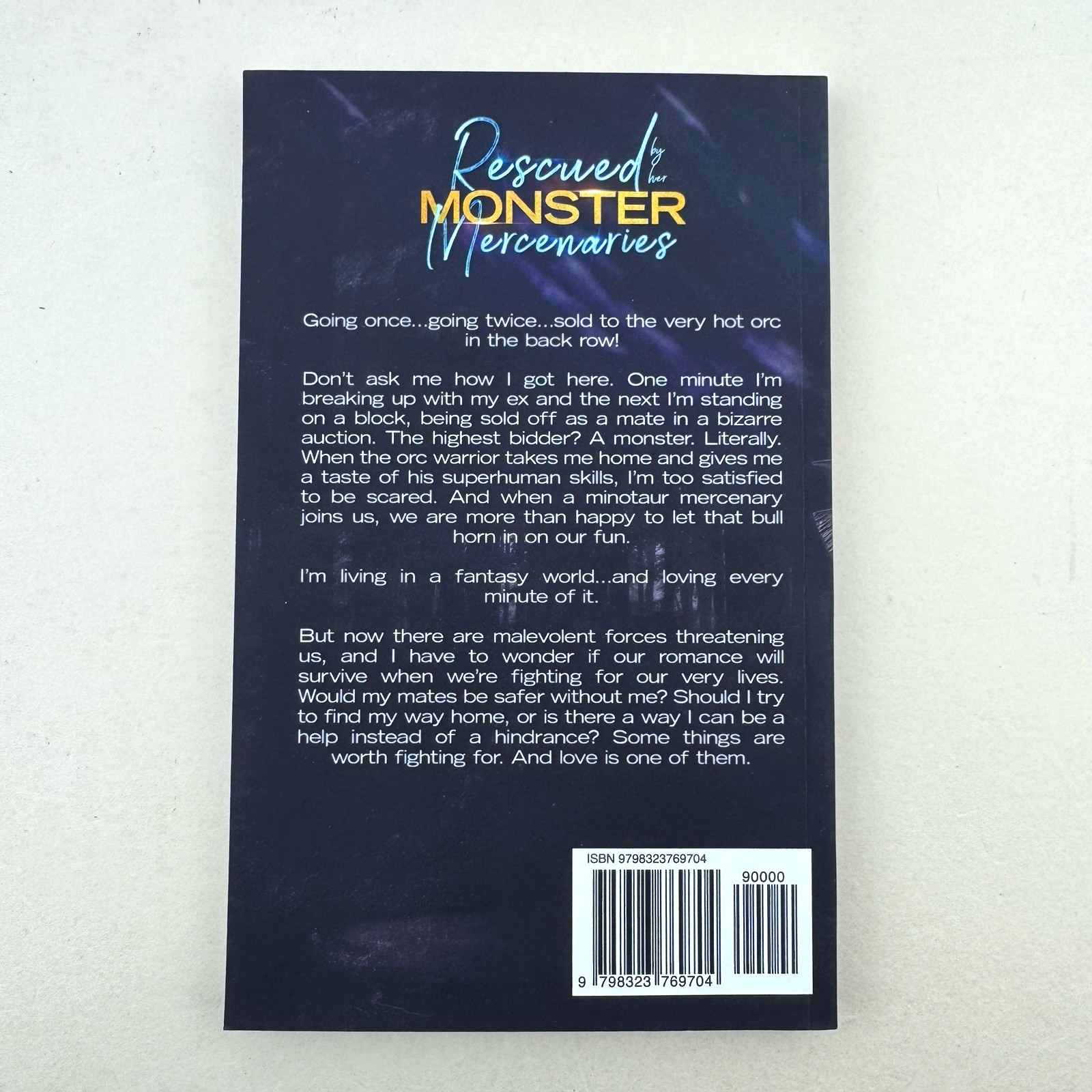 Sabrina Silvers Signed Rescued by her Monster Mercenaries Villains Do It Better