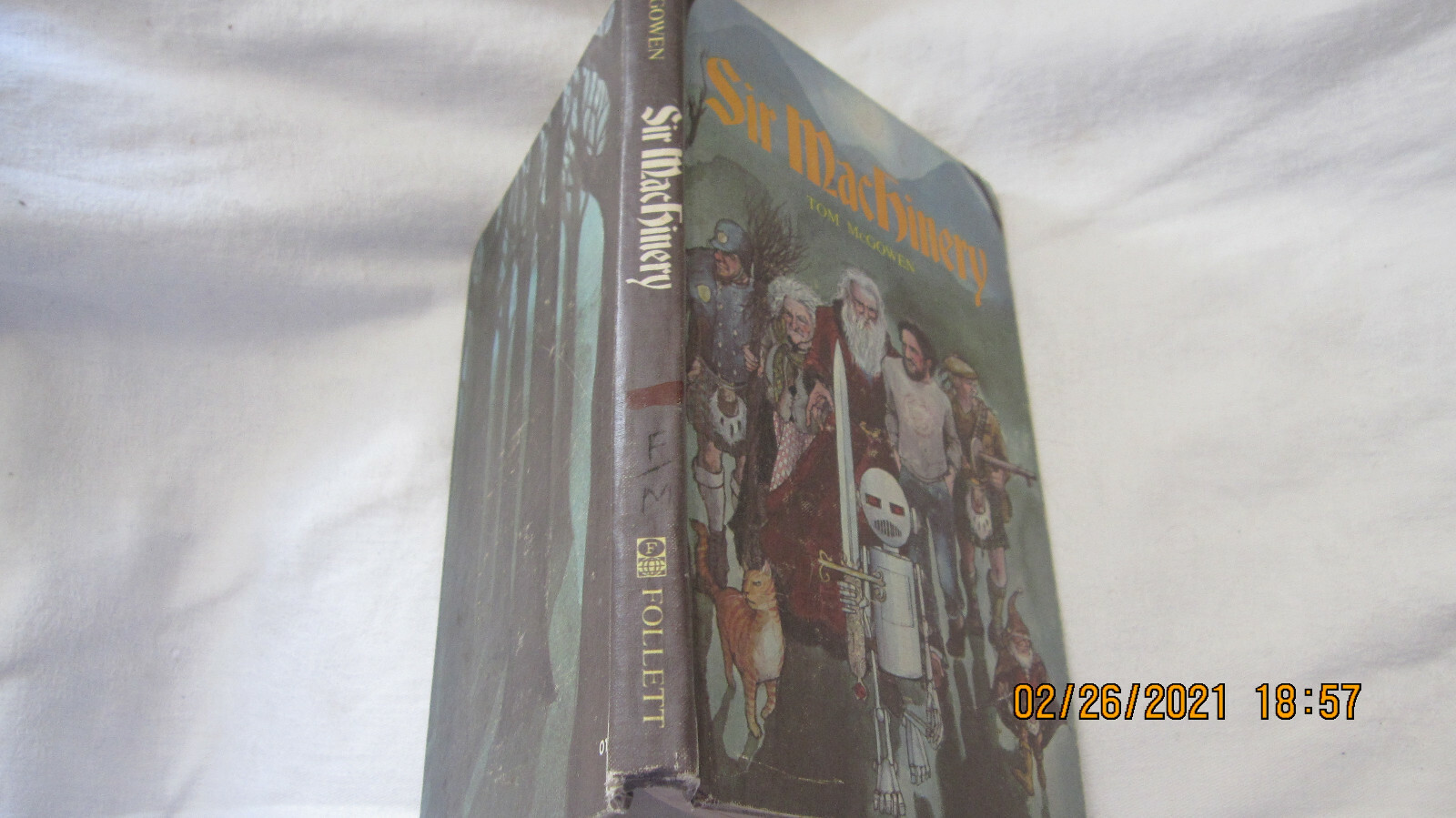 Sir Machinery, Tom McGowen, HB/no jacket/ex-lib with markings, 1970, 2nd print