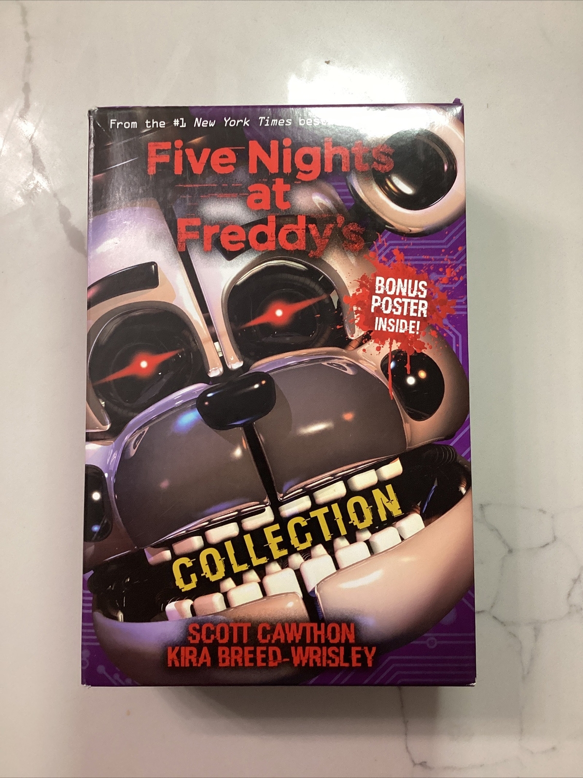 Five Nights At Freddy’s Collection, 3 Book Boxed Set by Scott Cawthon (English)