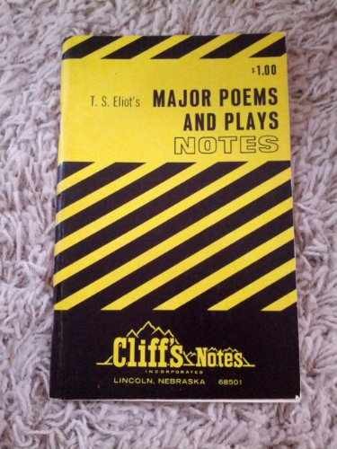 T. S. Eliot’s Major Poems and Plays – Paperback, by Kaplan Robert B. – Very Good