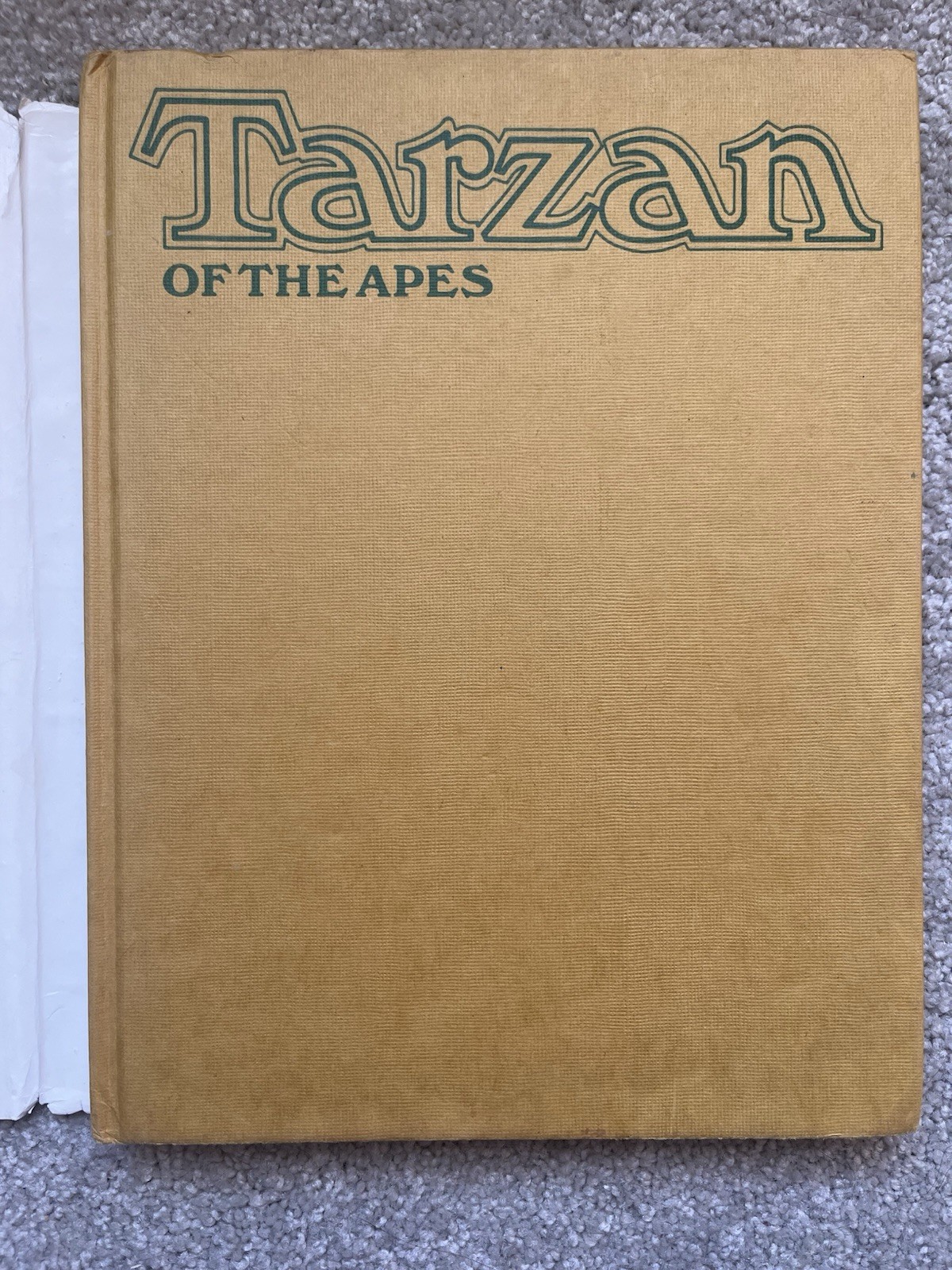 Tarzan Of The Apes Burne Hogarth 1972 Watson-Guptill 1st Ed Dust Jacket Hardback