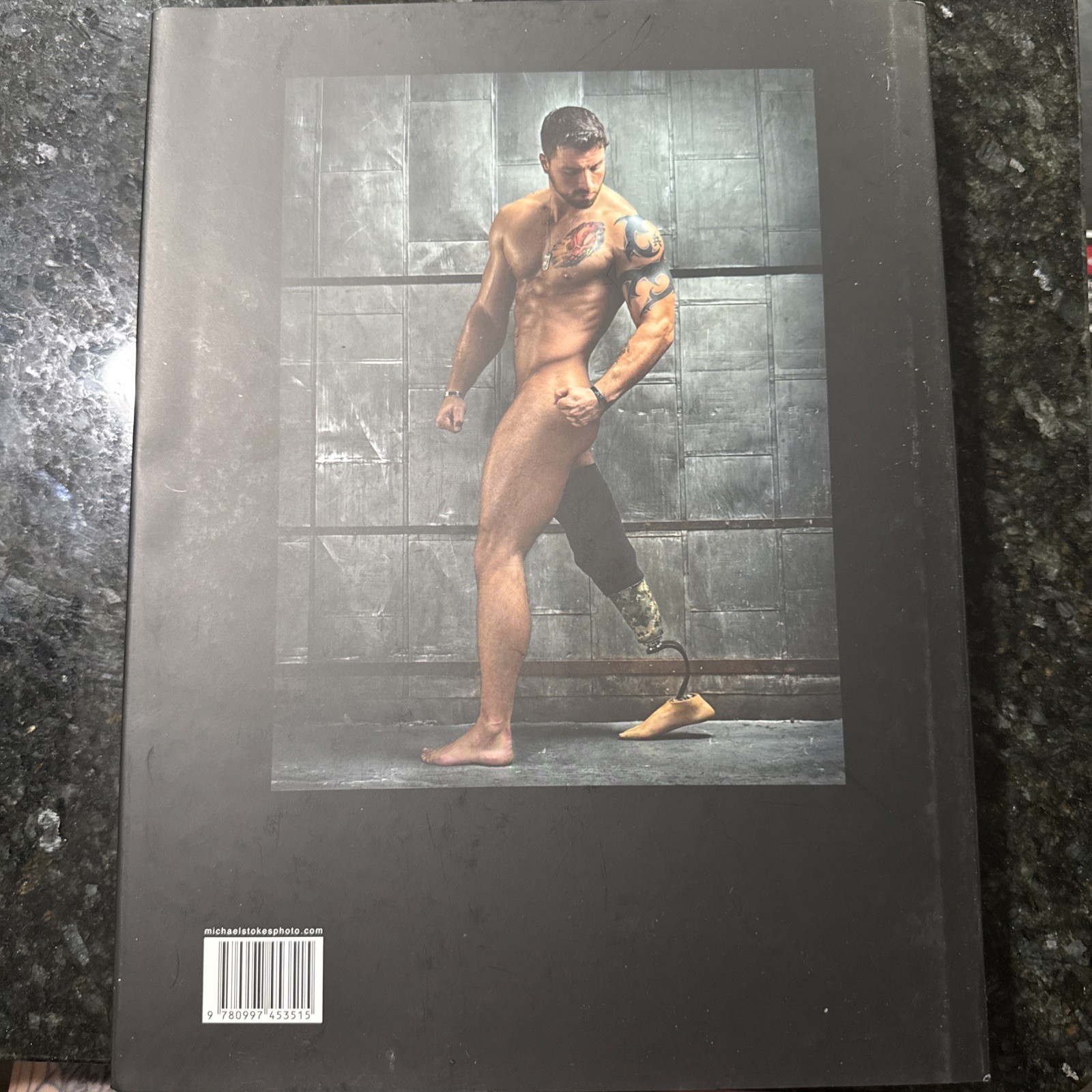 INVICTUS by Michael Stokes Signed Ist Edition / RARE / MINT / Male Nudes
