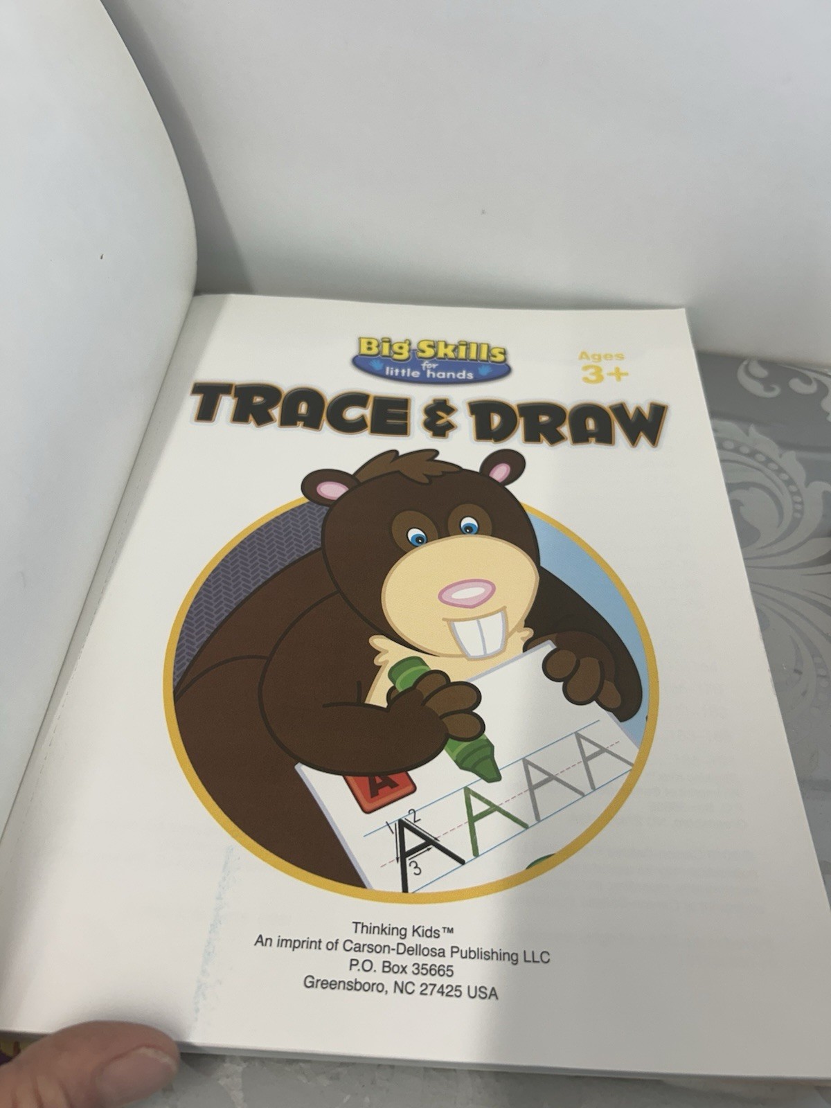 Big Skills For Little Hands Trace And Draw Ages 3+ 191 Pages
